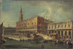 Der Dogenpalast und die Piazzetta di San Marco