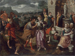 Rebekka und Elieser am Brunnen