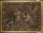 Anbetung der Hirten (nach dem Stich von L. Vorsterman nach P.P. Rubens)